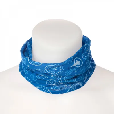Immagine prodotto di Sciarpa bandana con stampa blu