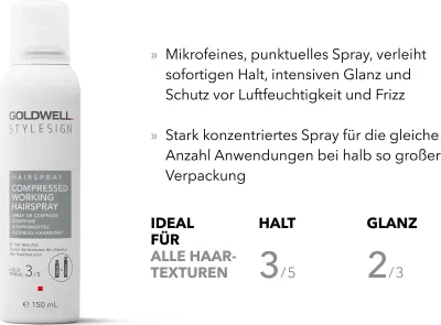 Produktbild von Goldwell StyleSign Compressed Working Hairspray 150 ml