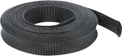 Image de DELOCK Gaine tressée extensible 10m x 25mm noir