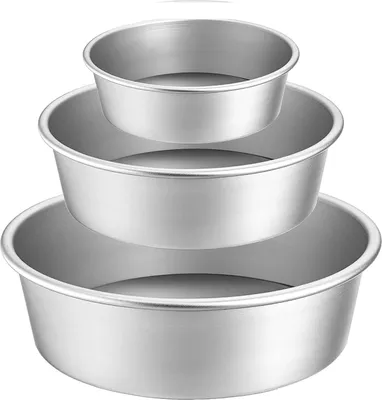 Produktbild von 4-Zoll-Runde Aluminium Backformen für Mini-Cake-Pizza-Kuchen