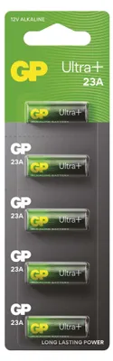 Alkalická speciální baterie GP 23AF (MN21, V23GA) 12 V, 5 ks