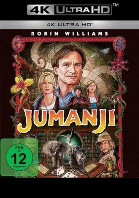 Produktbild von PLAION Jumanji (4K-UHD), Film, Blu-ray, Deutsch, Englisch, Französisch, Italienisch, Spanisch, 104 min, Jumanji, Abenteuer