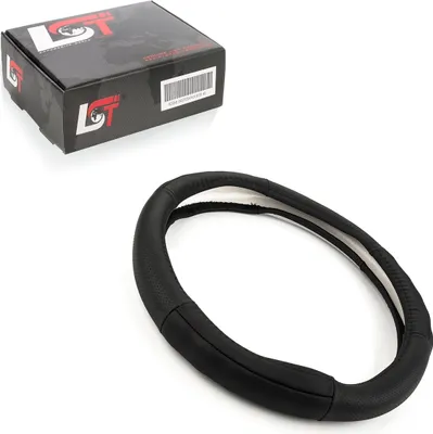 Produktbild von Lenkradbezug Ø 38x9 cm schwarz für ALFA ROMEO für SUBARU für TOYOTA für FIAT