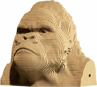 Obrázok produktu pre 3D puzzle, GORILA, kartón, 116 dielikov