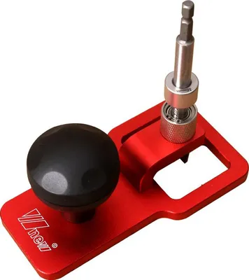 Obrázok produktu pre WNEW 20 mm presná vodiaca súprava na vŕtanie vertikálnych otvorov Dierovač na drevo Lavicová vŕtačka Jig Bench-Dog Hole Guide pre pracovný stôl a spracovanie dreva