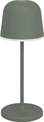 Produktbild von EGLO LED Akku Tischleuchte außen Mannera-S, kabellose Outdoor Tischlampe touch dimmbar, Außenleuchte mit Erdspieß, Alu, Stahl in grün, IP54
