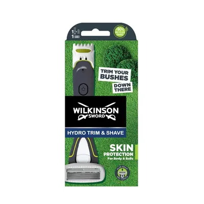 Produktbild von Wilkinson Hydro Trim & Shave Body & Balls Scheermes en Trimmer 1 Set