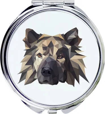 Zdjęcie produktu dla Art-Dog Lusterko kieszonkowe – Eurasier