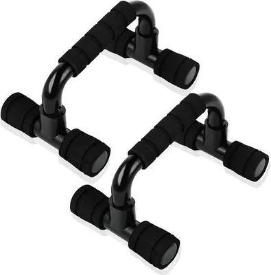Productafbeelding van Push Up Handgrepen voor Effectieve Spiertraining - Antislip Push-up Bar Set van 2