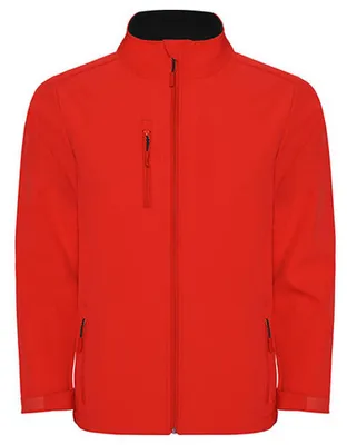 Image de Roly - Veste softshell « Nebraska » pour enfants LT5958 (152) (rouge)