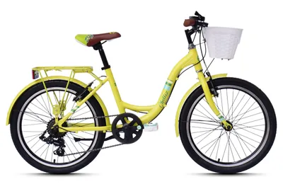 Produktbild von CHILLIZ Kinderrad 20 Zoll CHD.02 grün Rahmenhöhe 33 cm 6 Gänge V-Brake