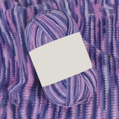 Produktbild von Handstrickgarn Häkelgarn Farbverlauf Acrylgarn 2 x 50 g Lila