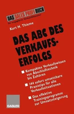 Obrázok produktu pre Das ABC des Verkaufserfolgs