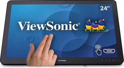 Obrázek produktu pro Viewsonic TD2430, 59,9 cm (23.6"), 1920 x 1080 px, Full HD, LCD, 5 ms, Černá