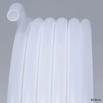 Immagine prodotto di Tubo di plastica in PP (polipropilene) Ø19mm, trasparente, al metro