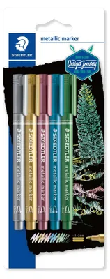 Obrázek produktu pro Staedtler 8323, Vícebarevný, Vícebarevný, 5 barva/barev, Kulatý, 1 mm, 2 mm