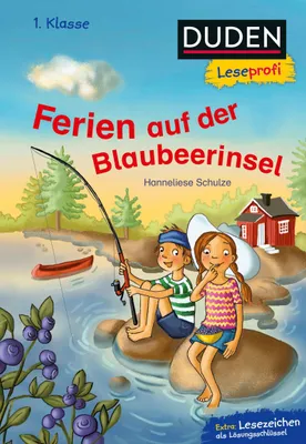 Produktbild von Duden Leseprofi - Ferien auf der Blaubeerinsel, 1. Klasse