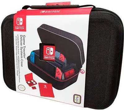 Produktbild von Switch Deluxe Case NNS61 - Offiziell lizenziert [black] - komp. Switch OLED