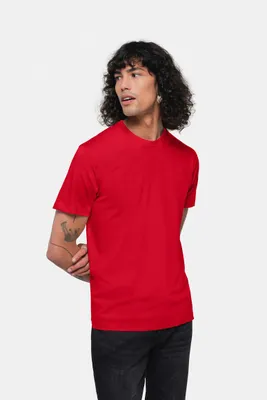Produktbild von HAKRO Heavy T-Shirt 293 rot, M