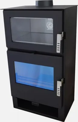 Obrázok produktu pre Krbové kachle na drevo s priestorom na pečenie Inox Verso F Krbové kachle 9 kW Krbové kachle na drevo Viacpalivové kachle