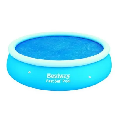 Produktbild von BESTWAY 350 cm Durchmesser Solarabdeckung für Fast Set oberirdische Schwimmbäder Durchmesser 396 cm