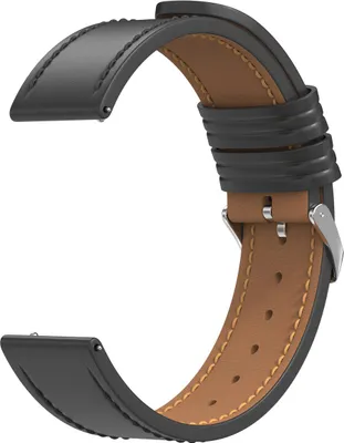 Image de imoshion Courroie en cuir moderne - Connecteur universel 20 mm - Noir
