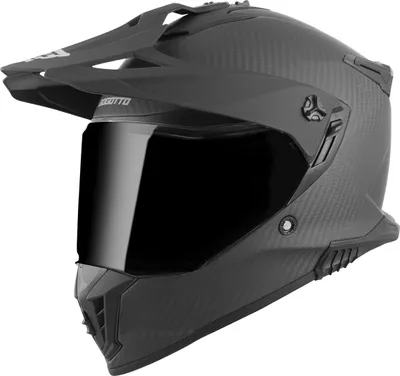 Zdjęcie produktu dla Kask enduro Bogotto FG-601 Carbon 6K, czarny matowy, rozmiar XL