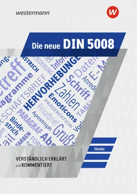 Produktbild von Die neue DIN 5008. Schulbuch