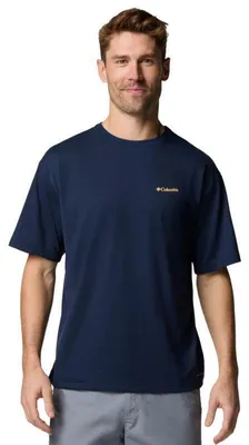 Produktbild von Columbia - "Cedar Trail" T-Shirt für Herren PP9249 (M) (Dunkles Marineblau)