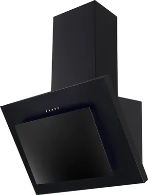 Produktbild von PKM S28-60 BBPY Dunstabzugshaube 60 cm Glas schwarz Kopffreihaube LED