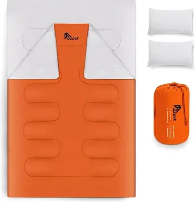 Image de Sac de couchage Famanu pour les 4 saisons - Imperméable et confortable pour adultes et enfants