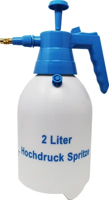 Produktbild von Drucksprüher 2 Liter mit Messskala Messing Düse verstellbar Drucksprühgerät Unkrautspritze Hand Druckspritze