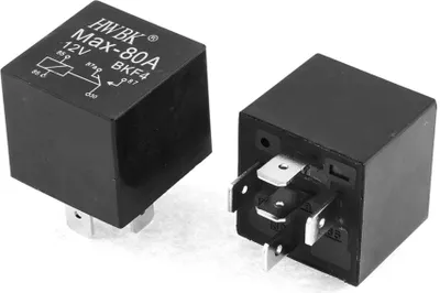 Produktbild von 5 Pin 2 Stücke Auto Truck 12 Volt 80A SPDT Relais