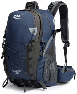 Obrázok produktu pre Elzusha – Vodotesný turistický batoh 40 litrov – Daypack s pláštenkou – Vhodný na outdoorové aktivity
