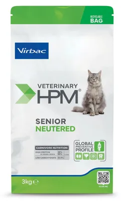 Produktbild von Virbac Senior tered Cat 3kg Trockenfutter für ältere kastrierte Katzen