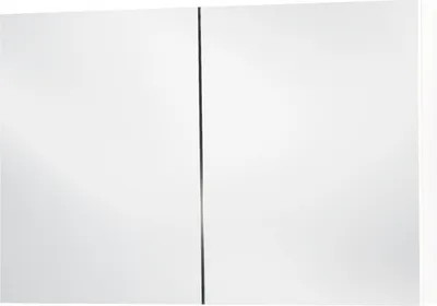 Produktbild von Spiegelschrank Somero 100 cm hochglanz weiß