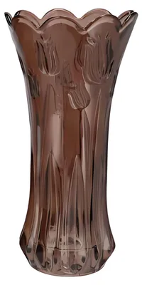 Produktbild von Blumenvase Delight - Blumenstrausvase - Glas - dunkelbraun - 15 x 30 cm