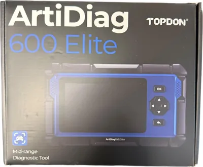 Immagine prodotto di TOPDON ArtiDiag600 Elite OBD2 strumento diagnostico, 2025 Completa auto strumento diagnostico con 13 funzioni di servizio, FCA AutoAuth