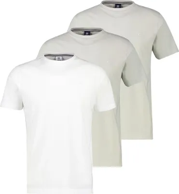 Produktbild von LERROS 3er Pack Basic T-Shirt Atmungsaktive Baumwolle, Jersey Qualität, Regular Fit