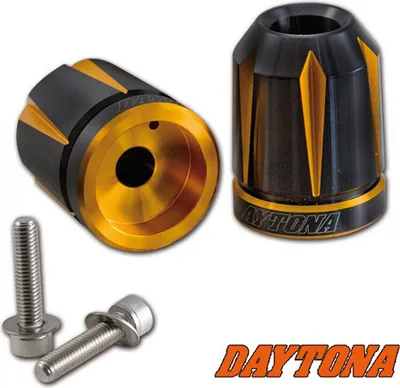 Produktbild von Daytona Lenkergewichte Scratch gold eloxiert