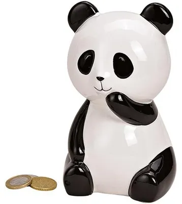 Immagine prodotto di Salvadanaio Panda in Vetroceramica