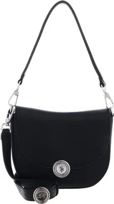 Imagen del producto de U.S. POLO ASSN. bolso bandolera bolso de hombro Exotic Flap Crossbody Bag Black
