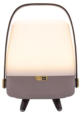 Productafbeelding van Kooduu Lite-up PLAY Mini, 8W, Draadloos, USB-C, Draagbare mono-luidspreker, Beige, Wit, Hout, Overige