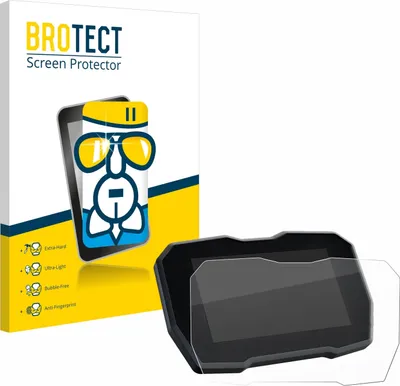 Produktbild von BROTECT Schutzglas für Ducati Streetfighter V4 2020 Tachoanzeige Schutzfolie Panzer Folie Glas Display Schutz klar