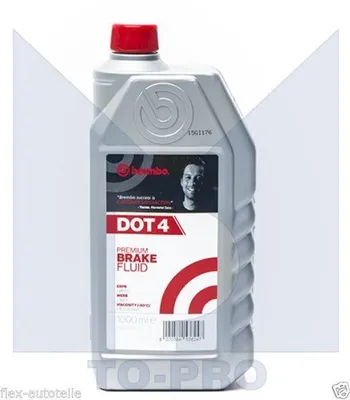 Immagine prodotto di BREMBO Premium Brake Fluid Dot 4 Lattina da 1 litro Pneumatici