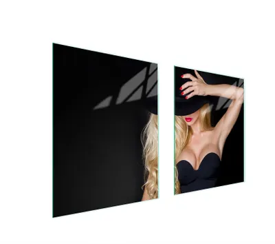 Produktbild von Glasschutzplatte Für Herd 85X52 Frauen