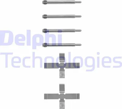 Image de Zubehörsatz, Scheibenbremsbelag DELPHI LX0039