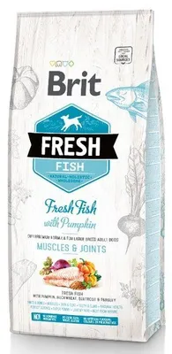 Obrázek produktu pro Brit Fresh Fish s dýní 2,5 kg Adult Dýně, ryba