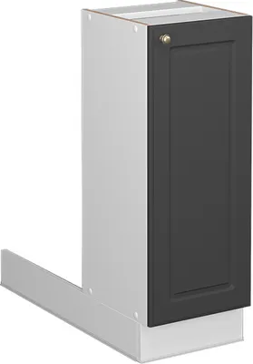 Produktbild von Kücheninsel Vicco Fame-Line Anthrazit-Gold Landhaus 30 cm ohne Arbeitsplatte, Model 38539