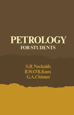Produktbild von Petrology for Students